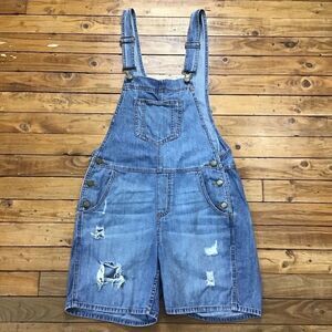 𝅺GAP ripped distressed jeans shortall unisex